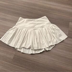 Source Unknown White Skater Skirt